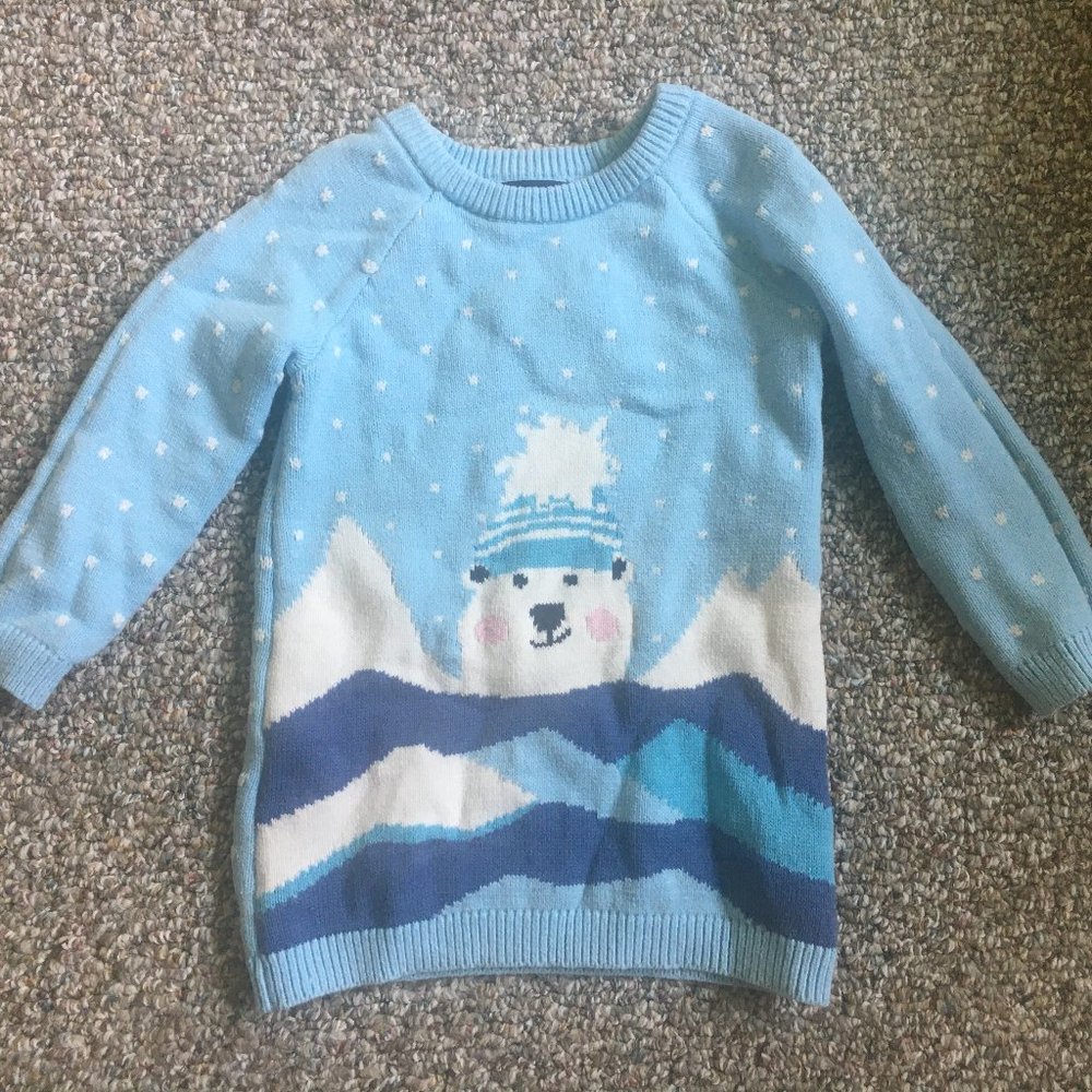 Lands' End tunic sweater, Size M.